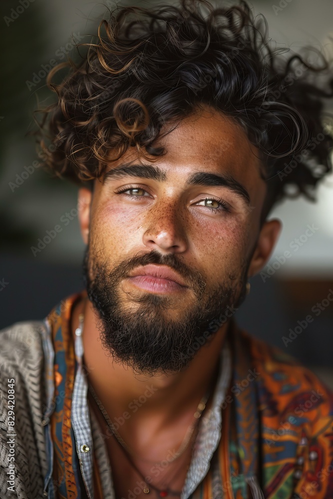 Cultured man portrait , high quality, high resolution