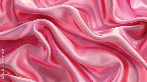 Silk pink texture. Luxury cloth or liquid wave or wav