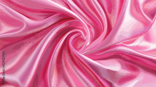 Silk pink texture. Luxury cloth or liquid wave or wav