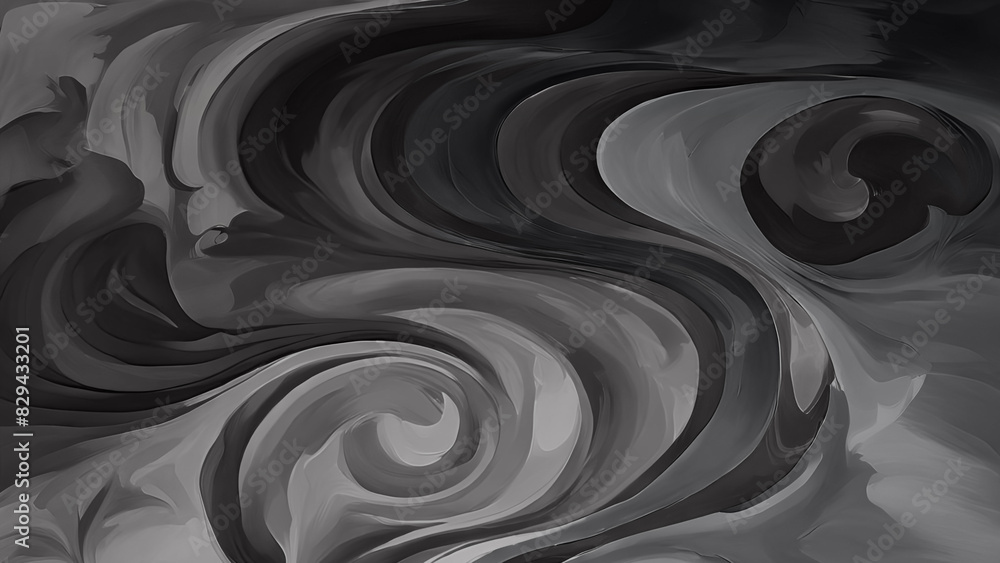 Paint splash waves in the Dark with ash color Background Paint splash waves in the Dark with ash color Background