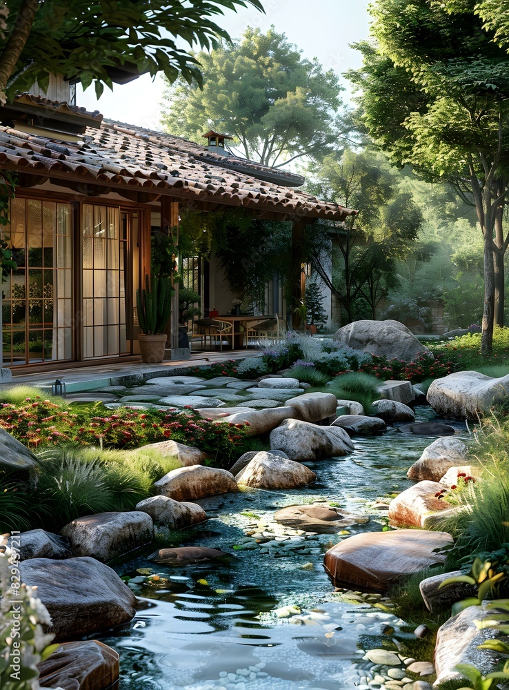 Fototapeta premium Japanese Garden