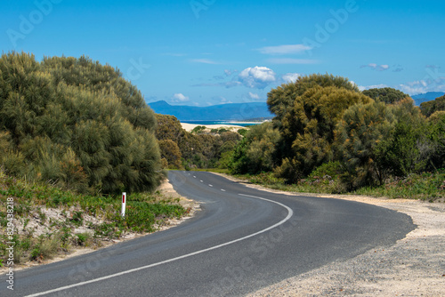 Road to the beach, Tasmania