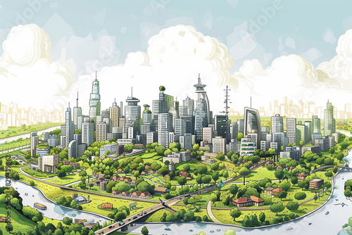 Sustainable urban planning creates resilient and livable cities.