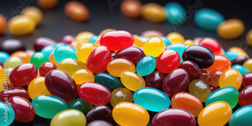 colorful jelly beans