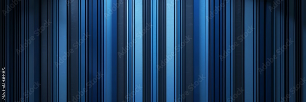 Regular blue and navy blue three-dimensional striped background, black background aspect ratio 3:1, for banner, landing page, website Regular blue and navy blue three-dimensional striped background, black background aspect ratio 3:1, for banner, landing page, website
