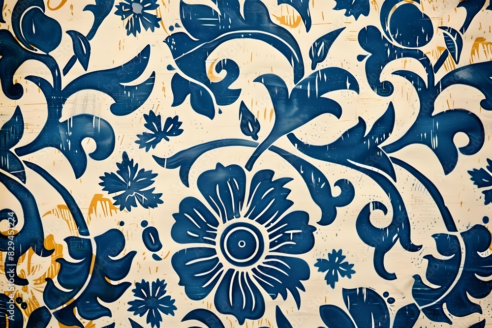 Artistic background featuring bold block print designs. Artistic background featuring bold block print designs.