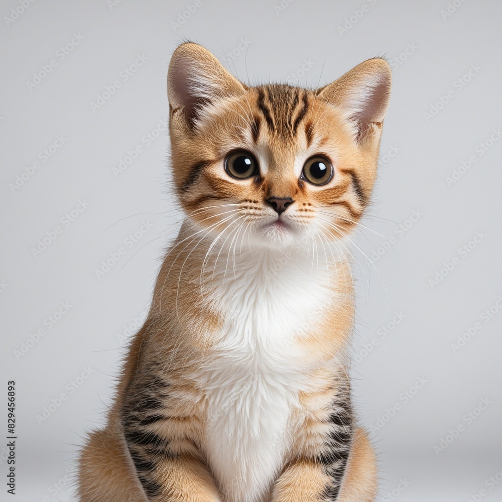 shorthair cat, cute portrait