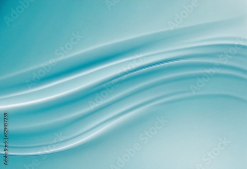 Frame material wave, light blue background