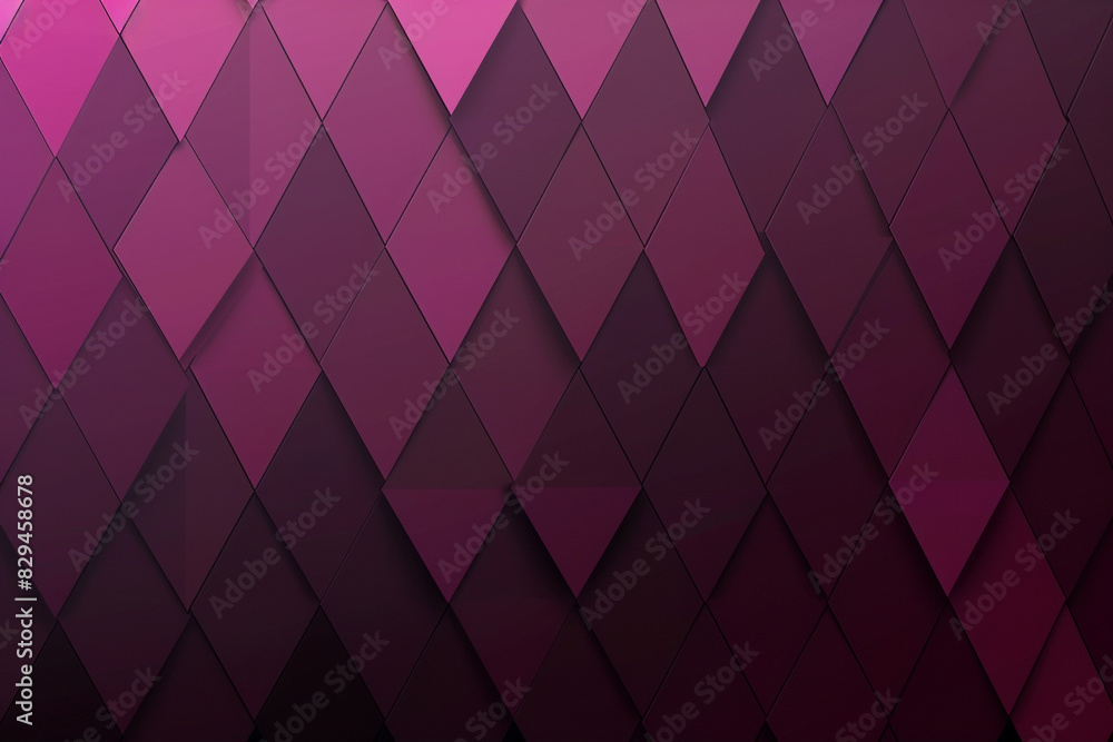 Obraz premium Deep plum diamonds in a gradient design offer a sophisticated and mysterious look.