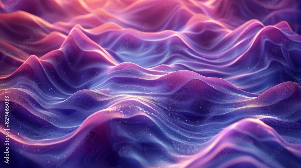 Abstract background with monochrome wave lines on purple background. Abstract background with monochrome wave lines on purple background.