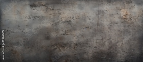Aged grey metal iron texture background with scratches seen in close up Copy space image