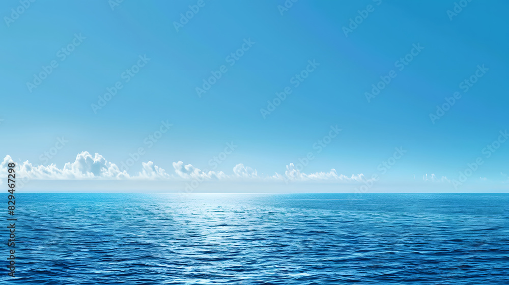 blue sea gradient background. Generative AI. blue sea gradient background. Generative AI.