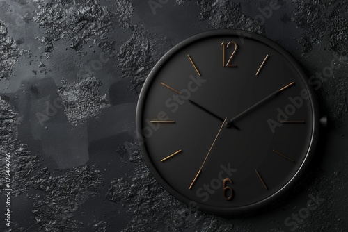 Wallpaper Mural Red alarm clock with a red background. a close-up picture. upper perspective.. Beautiful simple AI generated image in 4K, unique. Torontodigital.ca