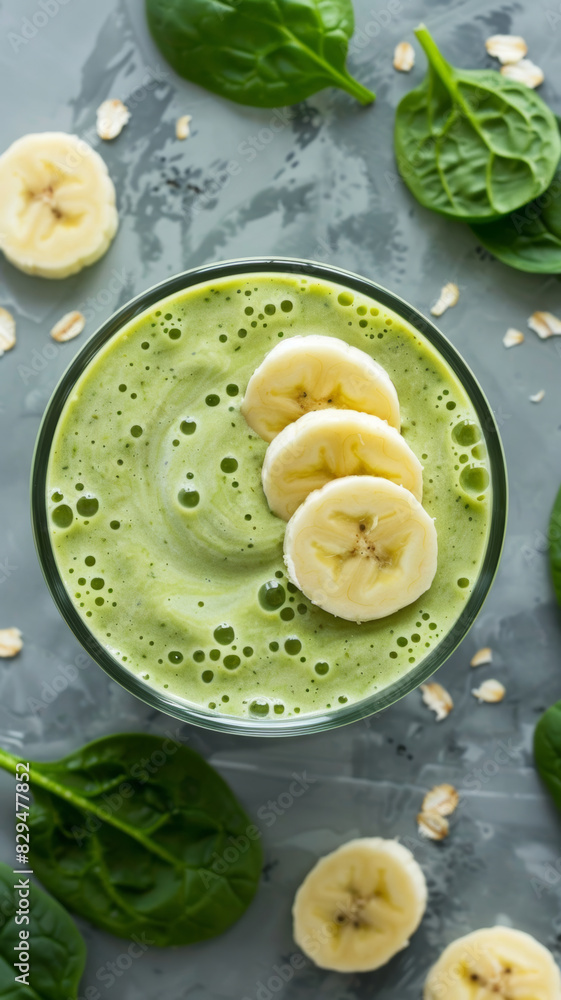 Healthy Spinach and Banana Smoothie Healthy Spinach and Banana Smoothie