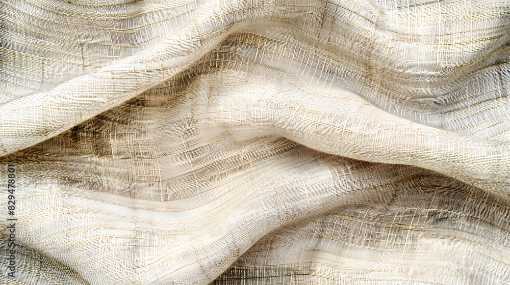 Cream fabric texture background. Generative AI. Cream fabric texture background. Generative AI.