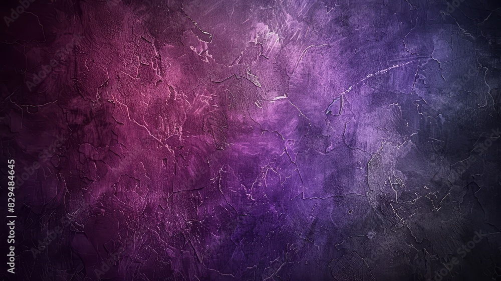 purple on one side, red and purple on the other