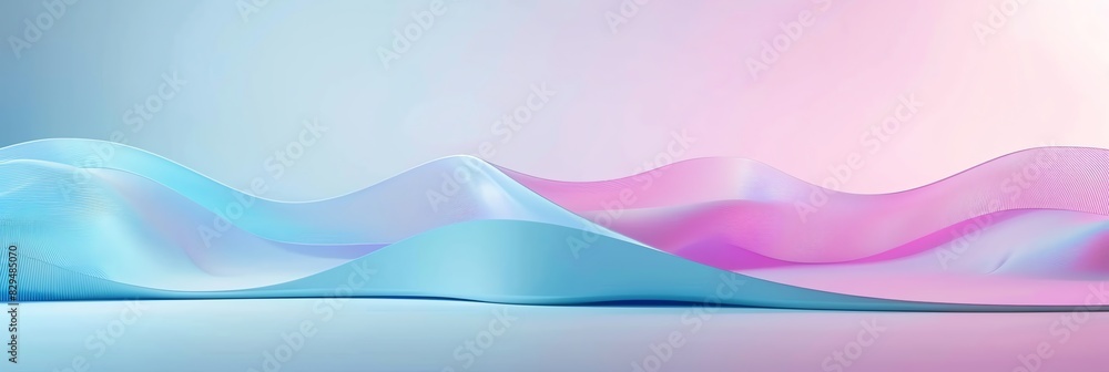 pink blue gradient, curved shape, white background, 3d render, simple shapes, in the style of simple, minimal, green light, blue light aspect ratio 3:1, for banner, landing page, website pink blue gradient, curved shape, white background, 3d render, simple shapes, in the style of simple, minimal, green light, blue light aspect ratio 3:1, for banner, landing page, website