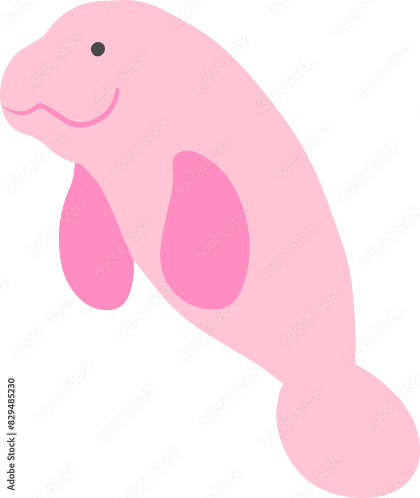 Manatee Cartoon Illustration Kids Clipart Manatee Cartoon Illustration Kids Clipart