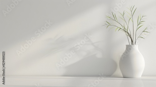 A plain white background with a light, almost invisible texture, adding a touch of sophistication while keeping it simple photo