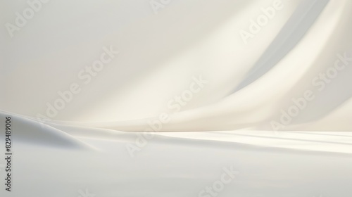 A simple, plain white background with a gentle gradient from light to slightly darker white, creating a soft visual effect