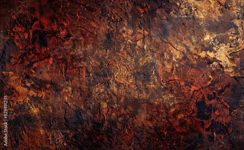 rusty metal background. Created with Ai
