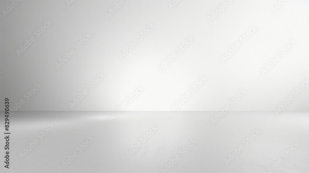 A smooth, seamless white background with a gentle gradient from top to bottom, creating an elegant and minimalist look