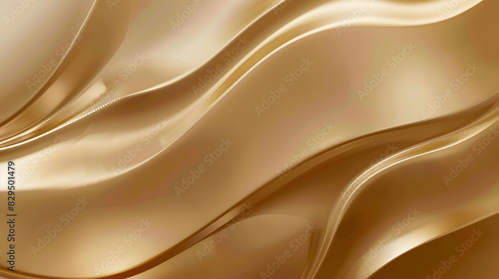 Obraz premium gold brown beige gradient background. Generative AI.