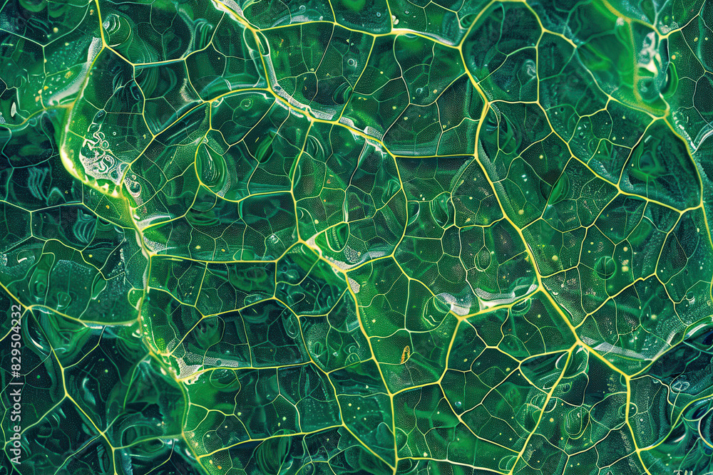 Naklejka premium Generative ai on theme of beautiful texture leaf from tree for design natural abstract background