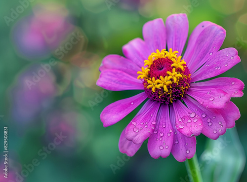 close up of pink flower