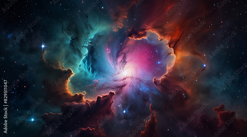 nebula, which is a cloud of gas and dust in space nebula, which is a cloud of gas and dust in space