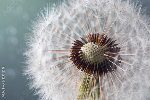 Beautiful dandelion flower ...