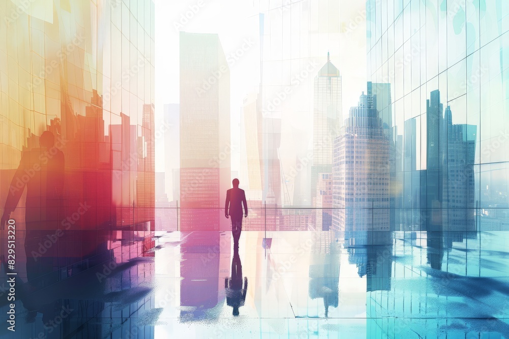 Background man and business Background man and business