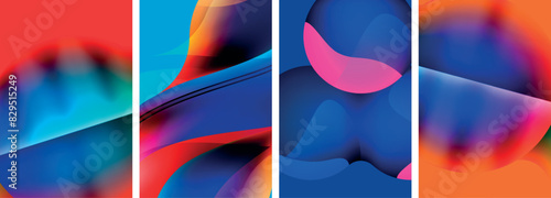 Abstract colors. Abstract backgrounds for wallpaper, business card, cover, poster, banner, brochure, header, website