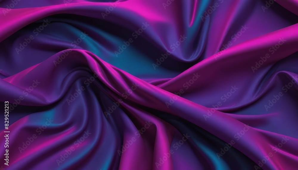 Obraz premium purple silk background texttoimage Intricate-seamless-fabric texture blending