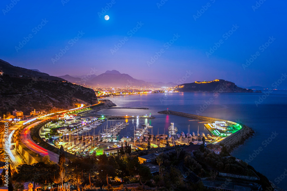 Obraz premium view of the Alanya city