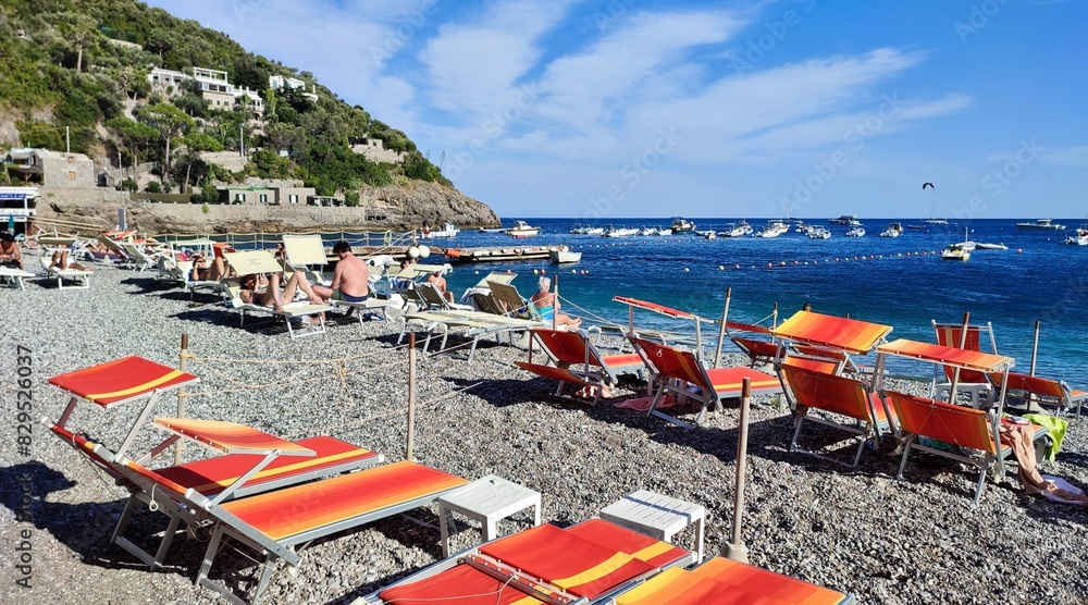 Marina del Cantone - Scorcio dal Lido Mary