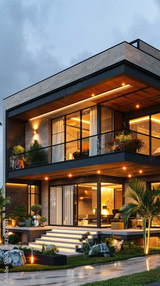 Fototapeta premium Modern House