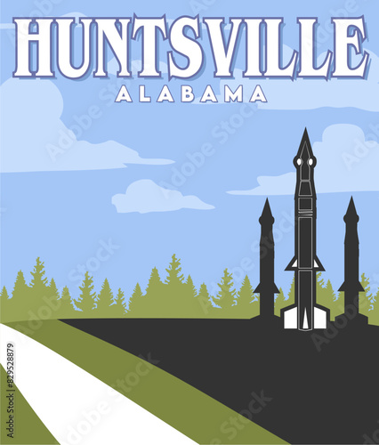 Huntsville Alabama with beautiful views