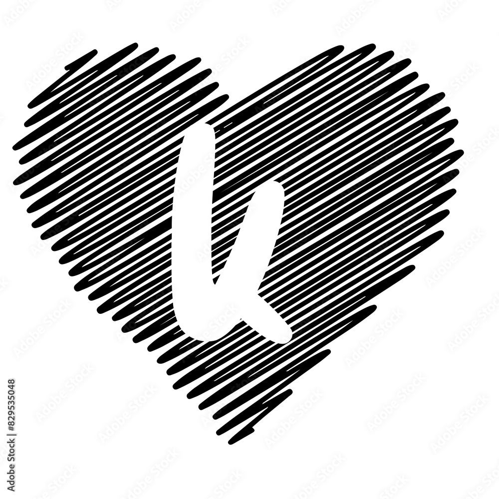 Heart Silhouettes A-Z for Valentine's Day Heart Silhouettes A-Z for Valentine's Day