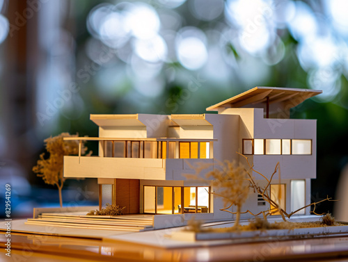 a model of a house photo
