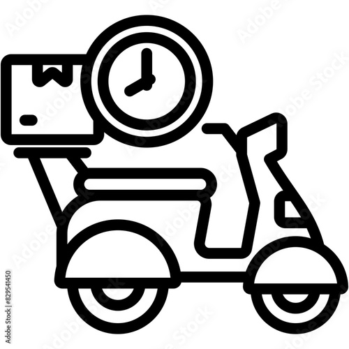 Last Mile Delivery Icon