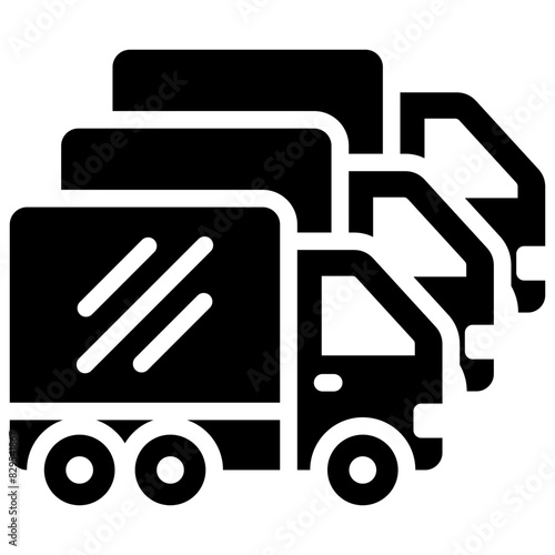 Truck Fleet Icon