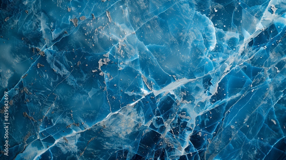 Blue and White Marble Pattern with Silver Highlights - High Resolution Blue and White Marble Pattern with Silver Highlights - High Resolution