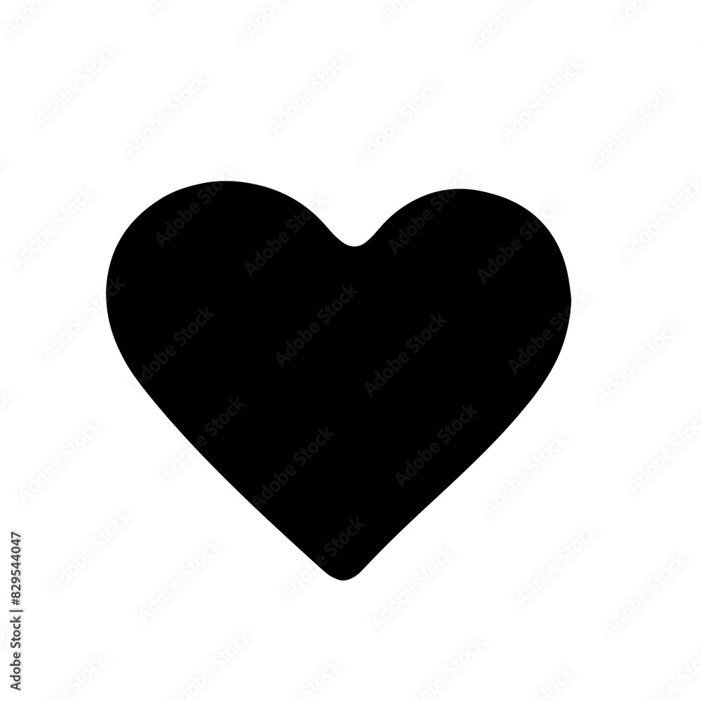 Heart Silhouettes for Valentine's Day Heart Silhouettes for Valentine's Day