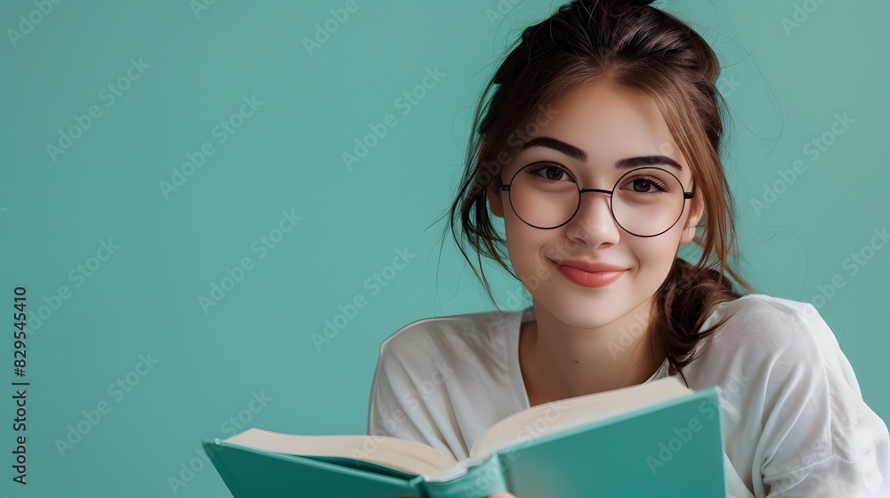 Vibrant Young Teacher Sparking and Success in Education Vibrant Young Teacher Sparking and Success in Education