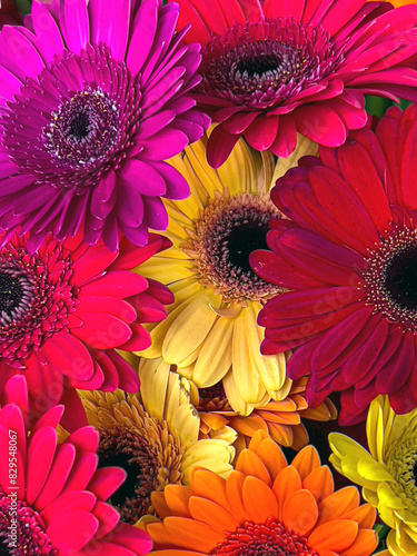 Foto Barberton daisy in close up