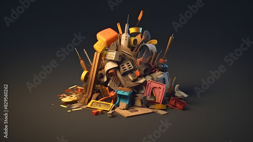 Scrapheap junk 3d