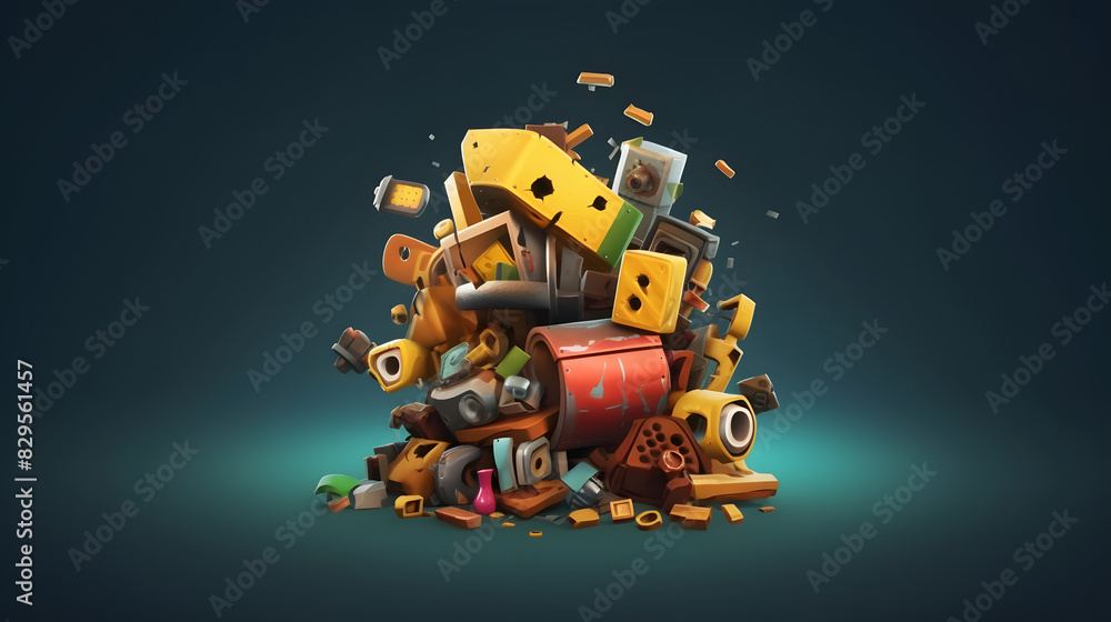 Scrapheap junk 3d Scrapheap junk 3d