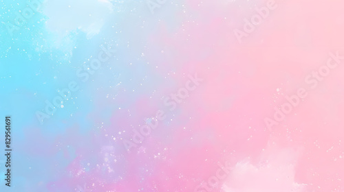 pastel blue pink gradient background. Generative AI.