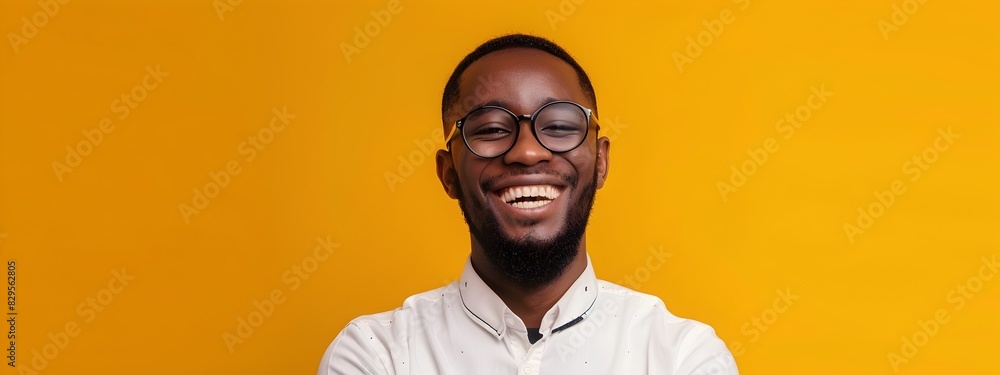 Cheerful Reservationist Excelling in Modern Workspace Cheerful Reservationist Excelling in Modern Workspace
